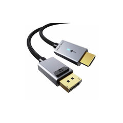 CableTime Premium kabelis DisplayPort - HDMI, 1m kaina ir informacija | Kabeliai ir laidai | pigu.lt