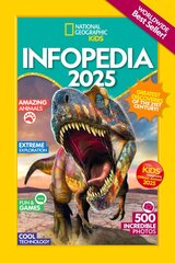 National Geographic Kids Infopedia 2025 International edition kaina ir informacija | Knygos paaugliams ir jaunimui | pigu.lt