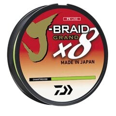 Pintas Valas DAIWA J-Braid Grand X8 Chartreuse 270m 0.22mm цена и информация | Лески | pigu.lt