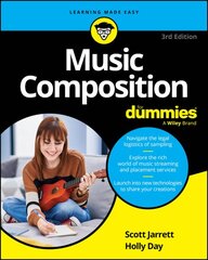 Music Composition For Dummies 3rd edition kaina ir informacija | Knygos apie meną | pigu.lt