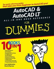 AutoCAD and AutoCAD LT All-in-One Desk Reference For Dummies kaina ir informacija | Ekonomikos knygos | pigu.lt