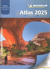 Large Format Atlas 2025 USA - Canada - Mexico (A3-Paperback): Map цена и информация | Путеводители, путешествия | pigu.lt