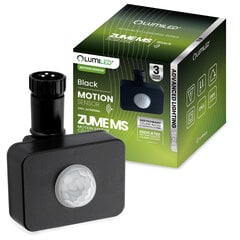 ZUME MS PIR lauko reguliuojamas judesio jutiklis 120ST IP65, skirtas "Advanced Lighting" serijai, juodas LUMILED цена и информация | Уличные светильники | pigu.lt