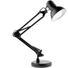 Stalinis piešimo stalinis šviestuvas E27 TOBI Black Lumiled + stalviršio laikiklis цена и информация | Потолочные светильники | pigu.lt