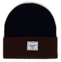 Kepurė Herschel Elmer Beanie Peacoat/Chicory Coffee kaina ir informacija | Kepurės moterims | pigu.lt