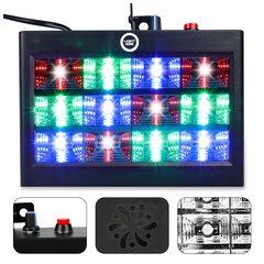 LIGHT4ME STROBE PANEL stroboskopas RGB diskotekinis apšvietimas blinder šviesos efekto LED kaina ir informacija | Dekoracijos šventėms | pigu.lt