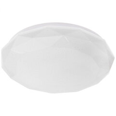 "Plafond" LED paviršinis montavimas GLORY 12W 4000K IP44 White Round DIAMOND 26cm LUMILED цена и информация | Уличные светильники | pigu.lt