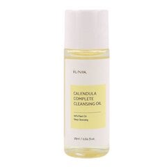 iUNIK Calendula Complete Cleansing Oil Miniature, 25ml - Масло для снятия макияжа с маслом календулы MINI SIZE цена и информация | Средства для очищения лица | pigu.lt