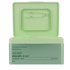 VT Cosmetics Cica Reti-A Mask 30 lapų - Kaukės su retinoliu ir centella asiatica цена и информация | Маски для лица, патчи для глаз | pigu.lt