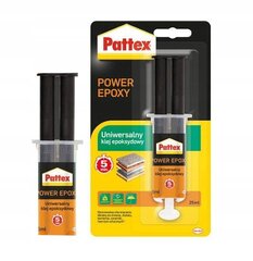 "Pattex Power Epoxy" universalūs klijai 5 min 25ml kaina ir informacija | Klijai | pigu.lt