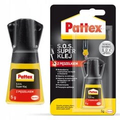 Pattex S.O.S. Super klijai su šepetėliu 5g x12 kaina ir informacija | Klijai | pigu.lt