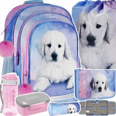 Mokyklinės kuprinės rinkinys Starpak Dog Galaxy 531648, 6 vnt. цена и информация | Школьные рюкзаки, спортивные сумки | pigu.lt