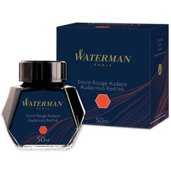 "Waterman" raudonas rašalas (50 ml) - S0110730 kaina ir informacija | Rašymo priemonės | pigu.lt