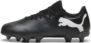 Futbolo bateliai vaikams Puma Future 7 Play Fg/Ag Jr Black 107734 02, juodi kaina ir informacija | Sportiniai batai vaikams | pigu.lt