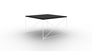 Журнальный столик ADRK Furniture Nelia, черный/белый цена и информация | Журнальные столики | pigu.lt