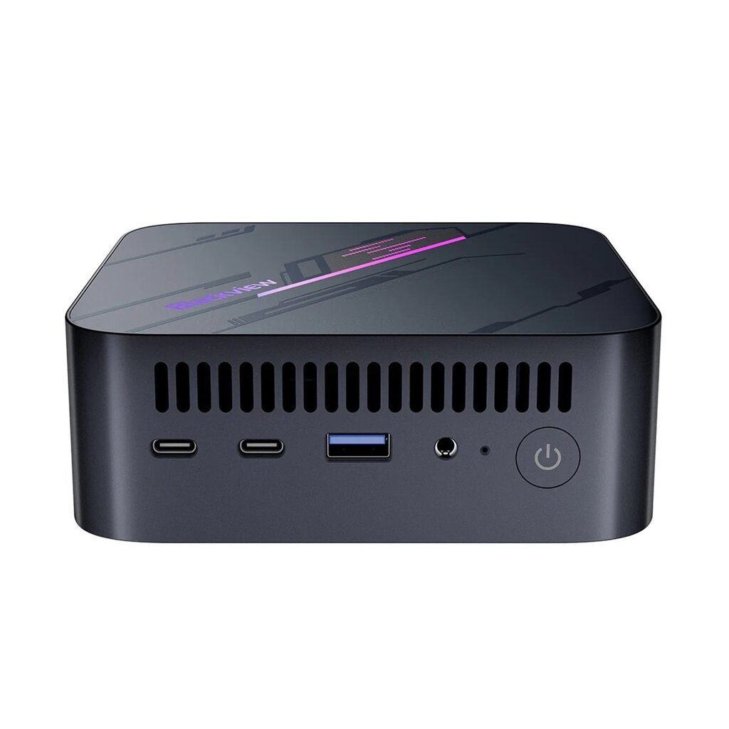 Blackview Mini PC MP100 Ryzen 7-5700U 16 GB DDR4 1 TB SSD Windows 11 Home kaina ir informacija | Stacionarūs kompiuteriai | pigu.lt