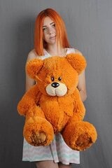 Pliušinis žaislas Teddy Meškiukas, 60 cm, raudonas kaina ir informacija | Minkšti (pliušiniai) žaislai | pigu.lt