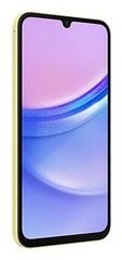 Samsung Galaxy A155F A15 8|256ГБ DS Желтый цвет цена и информация | Мобильные телефоны | pigu.lt