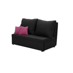 Sofa-lova Belleza Tom, juoda/rožinė kaina ir informacija | Sofos | pigu.lt