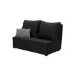 Sofa-lova Belleza Tom, juoda/pilka