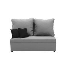 Sofa-lova Belleza Tom, pilka/juoda kaina ir informacija | Sofos | pigu.lt