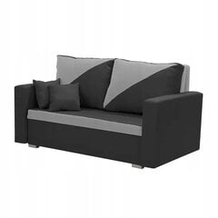 Sofa-lova Bellezza Asto2, juoda/pilka kaina ir informacija | Sofos | pigu.lt