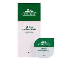 VT Cosmetics Cica Capsule Mask 10 vnt - Kapsulinės kaukės su centella asiatica цена и информация | Маски для лица, патчи для глаз | pigu.lt