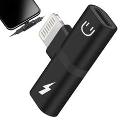 Lightning adapteris, ipad iphone, 2in1 kaina ir informacija | Adapteriai, USB šakotuvai | pigu.lt