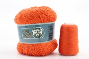 Siūlai Mink Yarn Coomamuu Cashmere, 50g+20g, rudi kaina ir informacija | Mezgimui | pigu.lt