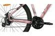 Dviratis MTB Davi XC Lady 27.5", aliuminis, 155-175 cm, 24 pavaros, rožinis kaina ir informacija | Dviračiai | pigu.lt