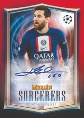 Futbolo kortelės Topps Merlin Chrome Uefa Club Competitions 2022/2023, 8 x 4 vnt. kaina ir informacija | Kolekcinės kortelės | pigu.lt