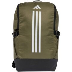 Kuprinė adidas Essentials 3-Stripes TR BP Olyvinė IZ1909 цена и информация | Рюкзаки и сумки | pigu.lt