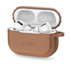 TECH-PROTECT SILIKONINĖ VIRVELĖ APPLE AIRPODS PRO 1 | 2 CHOCOLATE BROWN kaina ir informacija | Televizorių laikikliai, tvirtinimai | pigu.lt