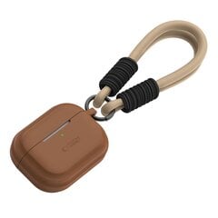 TECH-PROTECT SILIKONINĖ VIRVELĖ APPLE AIRPODS PRO 1 | 2 CHOCOLATE BROWN kaina ir informacija | Televizorių laikikliai, tvirtinimai | pigu.lt