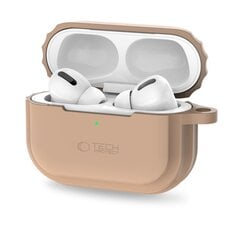 TECH-PROTECT SILIKONINĖ VIRVĖ APPLE AIRPODS PRO 1 | 2 CAFE LATTE kaina ir informacija | Televizorių laikikliai, tvirtinimai | pigu.lt