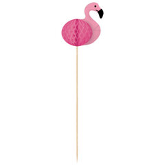 Flamingo mediniai kokteilių padėkliukai 10 vnt/19 cm kaina ir informacija | Stalo įrankiai | pigu.lt