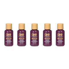 Nenuskalaujamas plaukų serumas Chi Deep Brilliance Olive & Monoi Lightweight Leave-In, 15 ml x 5 vnt. kaina ir informacija | Priemonės plaukų stiprinimui | pigu.lt