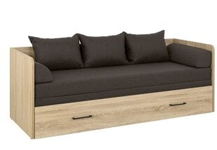 Sofa-lova BRW Tetrix, ruda kaina ir informacija | Sofos | pigu.lt