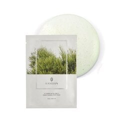 HAYEJIN Cuddle of Tea tree Green Calming Sheet Mask 25ml - Nomierinoša maska uz lapas kaina ir informacija | Veido kaukės, paakių kaukės | pigu.lt