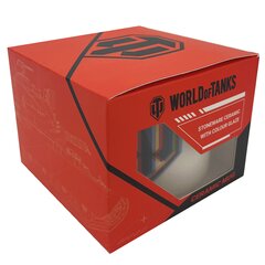 World of Tanks 3D holografinio logotipo keraminis puodelis, baltas kaina ir informacija | Žaidėjų atributika | pigu.lt