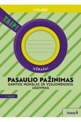 Pasaulio pažinimas. Gamtos mokslai ir visuomeninis ugdymas. Užrašai 2 klasei, 1 dalis (pagal 2022 m. BUP). Serija TAIP! цена и информация | Рабочие тетради | pigu.lt