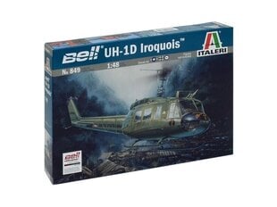 Italeri - Bell UH-1D (Huey) Iroquois, 1/48, 0849 цена и информация | Конструкторы и кубики | pigu.lt