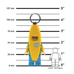 Raktų pakabutis su LED figūrėle Lego Banana Guy kaina ir informacija | Aksesuarai vaikams | pigu.lt