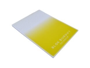 БЛОКНОТ OFFICE BLOCK NOTEPAD TEAR-OUT NOTEBOOK A5, КЛЕТЧАТЫЙ ЖЕЛТЫЙ цена и информация | Тетради и бумажные товары | pigu.lt