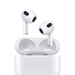 Apple AirPods (3rd generation) White цена и информация | Наушники | pigu.lt