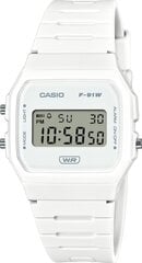 Laikrodis vyrams ir moterims Casio F-91WB-7AEF kaina ir informacija | Vyriški laikrodžiai | pigu.lt