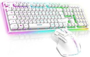 SPIRIT of GAMER x MK600 belaidė žaidimų klaviatūra kaina ir informacija | Klaviatūros | pigu.lt