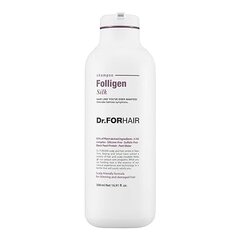 Dr.FORHAIR FOLLIGEN SILK SHAMPOO 500ml (L) kaina ir informacija | Priemonės plaukų stiprinimui | pigu.lt