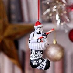 Star Wars Stormtrooper in Stocking Hanging Christmas Ornament 11.5cm цена и информация | Атрибутика для игроков | pigu.lt