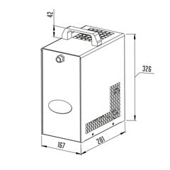 Karbonizatorius Lindr Soda 40l/val цена и информация | Аппараты для газирования воды | pigu.lt